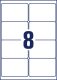 Avery Zweckform LR7165-100 nyomtatható újrahasznosított öntapadós csomag címke Avery Zweckform LR7165-100 nyomtatható újrahasznosított öntapadós csomag címke