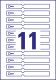 Avery Zweckform T3007-10 lézernyomtatóval nyomtatható kétoldalas kertészeti jelölő címke